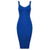 Sexy Low-Chest Bag Hips Waistless Sleeve-Free Hot Party Dress Stylish Hot Party