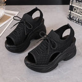 Breakj Pine Sandals Women 2025 Spring And Summer New Fashion Casual Flying Sports Sandals Roman