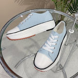 Women Sneakers Casual Spring/Autumn Women Walking Shoes Soft Fashion Lace-Up Female Outdoor Ladies