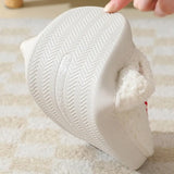 Style Winter Slippers Woman House Indoor Cute Fluffy Fur Slippers for Women Soft Sole Warm Plush Cotton Shoes