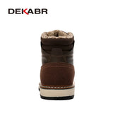 2021 New Snow Boots Protective and Wear-resistant Sole Man Boots Warm and Comfortable Winter Walking Boots Big Size