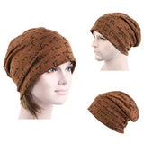 Turban Cap Female Skullies Casual Thin Beanie Hat Letter Hat Unisex Hip-Hop Hats Men Headwear Cotton