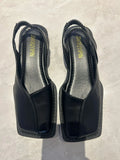 Breakj Summer Bag Head A Cool Single Shoes Children Square Grandmother Shoes A Foot Lazy Bean Sandals