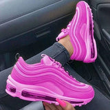 Women Breathable Sneaker 2022 Woman Lace Up Vulcanized Ladies Comfortable Women's Casual Flat Female Tennis Shoes Plus