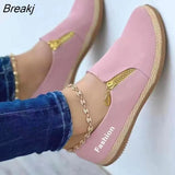 Women's Comfy Sneakers Flats Autumn Buckle Strap 2023 New Casual Travel Breathable Sneaker Buckle Strap Round Toe Ladies