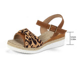 High-Height Fish-Mouthed Sandals Women Dew Slope And Buckle Beach Cool Slippers