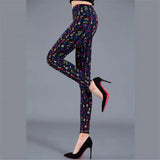 Printed Leggins Elastic Fitness Leggings Sexy Pants Women Push Up Trousers Summer Gym Sports