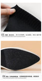Women's Boots TGHDOF Fabric High Heel Autumn Sock Boots Women Fashion Zipper Pumps Pointed Toe Slip on Zapatos Para