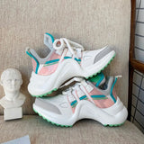 Designer Casual Sneakers For Women Dad Shoes Fashion Sneakers Leisure Shoes 2021 Women's Summer Shoes Chunky
