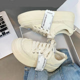 Platform Small White Shoes 2023 Summer New Women's Heighten Small Fragrant Wind Casual Canvas Shoes Women Spring Women's