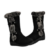 Breakj Winter 2025 New Cotton Shoes With Velvet Warm Cotton Boots Casual Snow