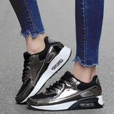 2021 New Ladies Casual Shoes Couple Air Cushion Sneakers Fashionable Women Breathable Ladies Sports insole Zapatillas