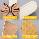 Women Slippers Fashion Pee Toe Summer Shoes Butterfly-knot High Heels Women Slides Platform Wedges Ladies Women Shoes