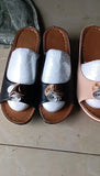 Spring And Summer New Sandals Slippers Cross Slope Heels, Thick Soles, Simple Casual
