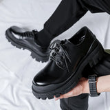 Breakj Small Leather Shoes Male Summer British Wind 2023 New Casual Formal Wedding Groom Shoes