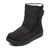Fashion MenWinter Boots Fur Men Snow Boots Couple Keep Warm Winter Cotton Shoes Waterproof Botas Hombre Outdoor Men