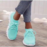 Sneakers Spring Ladies Flat Shoes Casual Women Vulcanized Women 2021 Summer Light Mesh Breathable Female Running
