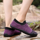 Women Barefoot Five Finger Shoes Breathable Mesh Sports Sneakers Slip-On Running Casual Flats Outdoor Beach Shoes
