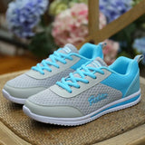 New Woman Casual Shoes Breathable Women Shoes Mesh Female Fashion Sneakers Women Chunky Sneakers Shoes Sapato