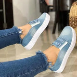 Canvas Shoes Woman Ladies Casual Shoes Soft Loafers Women's Flats Slip On Shoes zapatos de