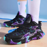 Breakj Wear-Resistant Basketball Shoes Net Airable Teen Adult Large-Size Men's And Women's Actual Combat Training