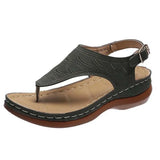 Women Platform Shoes Summer Open Toes Sandals For Women Retro Women's Sandals Leisure Shoes Ladies Slip-On Female