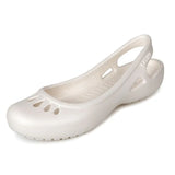 Women's fashion Clog Shoes Sandals Sweet Cute Jelly Shoes Women Casual Sandals Garden Lady Beach Plastic Shoes