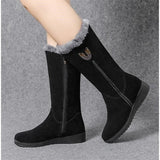 Gladiator 2022 New Winter Mature Warmth Mujer Botas Zipper Fashion Motorcycle Boots Designer Platform Women's
