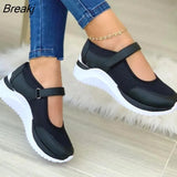 New AutumnOutdoorBreathable Mesh Shoes Women Casual Platform Sneakers Travel Walking Footwear Large Size Vulcanized