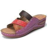 Sandals 2020 Fashion Wedges Shoes For Women Slippers Summer Shoes With Heels Sandals Flip Flops Women Beach Casual