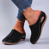 Breakj Slope And Plus-E-Legged Slippers Women's New Slopes In The Autumn And Winter Of 2025 And A Foot Pedal Bag Head Casual