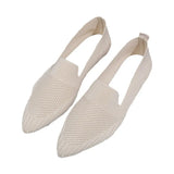 Breakj Summer New Large-Size Tip Flat-Soled Single Shoes Women's Shallow Sports Style Casual