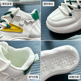 Breakj Top Small White Shoes Female 2024 Autumn Autumn And Winter Style Student Ins Fashion Shoes Versatile Casual Platform Shoes