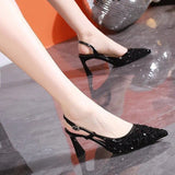 Breakj Temperament Baotou Sandals In The Spring And Summer 2025 New Fashion High-End Squint Light-Headed Sandals