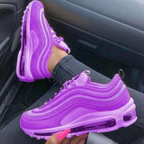Women Breathable Sneaker 2022 Woman Lace Up Vulcanized Ladies Comfortable Women's Casual Flat Female Tennis Shoes Plus