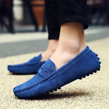 Breakj Summer New Men's Anti-Velvet Bean Shoes Men's Shoes British Breathable Casual Shoes Size