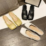 2021 Autumn Women Shoes Female Flat Fashion Ladies Slippers Outdoor Sandals Slides Mules Shoes Flip Flop Closed Toe