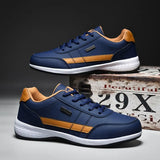 Shoes Men Leather Men Sneakers Trend Casual Shoe Breathable Leisure Male Sneakers Non-Slip Footwear Men Vulcanized