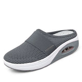Women Mesh Lightweight Shoes Woman Slippers Wedge Shoes Female Air Cushion Sandals Thick Bottem Casual Sneakers Plus Size