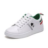 Spring 2023 Comfortable White Shoes Korean Version Of Women's Thick-Soled Flat-Soled Running Shoes Korean Version Of Student Strapped Women's