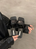 Summer 2024 Niche Premium Sandals With One-Line Sequined High-Heeled Sandals For Women's