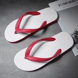Flip Flops Men's Slippers Men's Beach Sandals Korean Style Trend Seaside Summer Student Personality Non-slip Soft