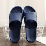 New Slippers Female Indoor Household Simple Bathroom Bath Non-Slip EVA Sole Sandals And Slippers Summer Men's Home