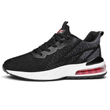 Summer New Men Sneakers Fashion Breathable Mesh Casual Lace Up Sport Shoes Outdoor Lightweight Running Shoes Big