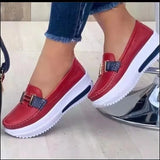 Breakj Women's Shoes Casual Mother Lefu Shoes Spring And Autumn With A Foot Pedal Shoes Single Shoe