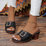 Breakj And Summer 2024 New Large-Size Lady Slope And Small Sandals Elegant Temu Comfortable Breathable And