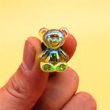1pcs Hard Resin Cute Animal Shoe Charms Decorations Mini Bear Shoes Buckle Accessories for Croc Jibz Kids Party Gift