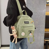 2021 NEW fashion nylon Female backpack Korean small backpack for girl Kawaii school backpacks cute shoulder bags new Women's