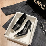 Star style Women Pumps Fashion Metal Square toe Stiletto High heels Spring Autumn Patent leather Elegant Prom Dress