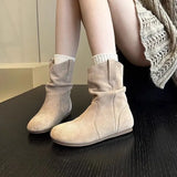 Breakj Boots Women 2025 New Brysted Blaws Vintage Gentle Muillard Street Heap